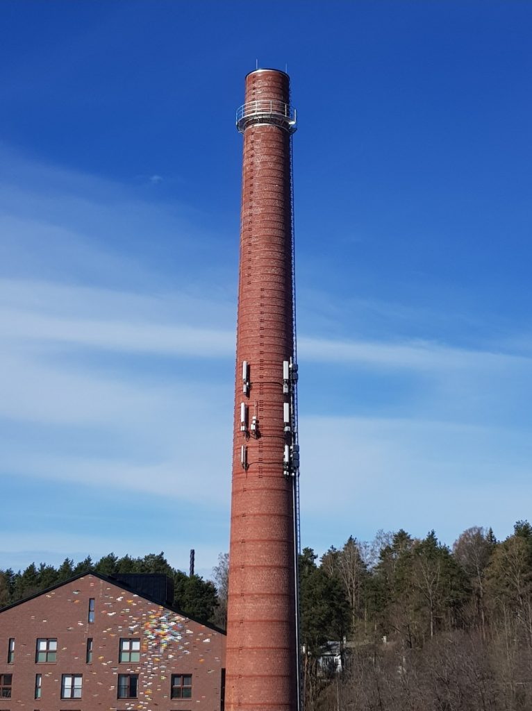 Teollisuuspiipun korjaus / Referenssit